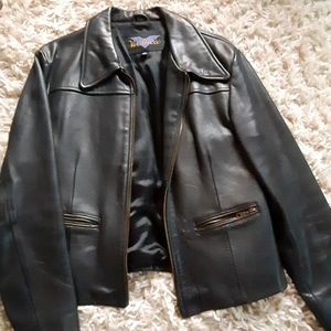 VERDUCCI Genuine leather Women's coat